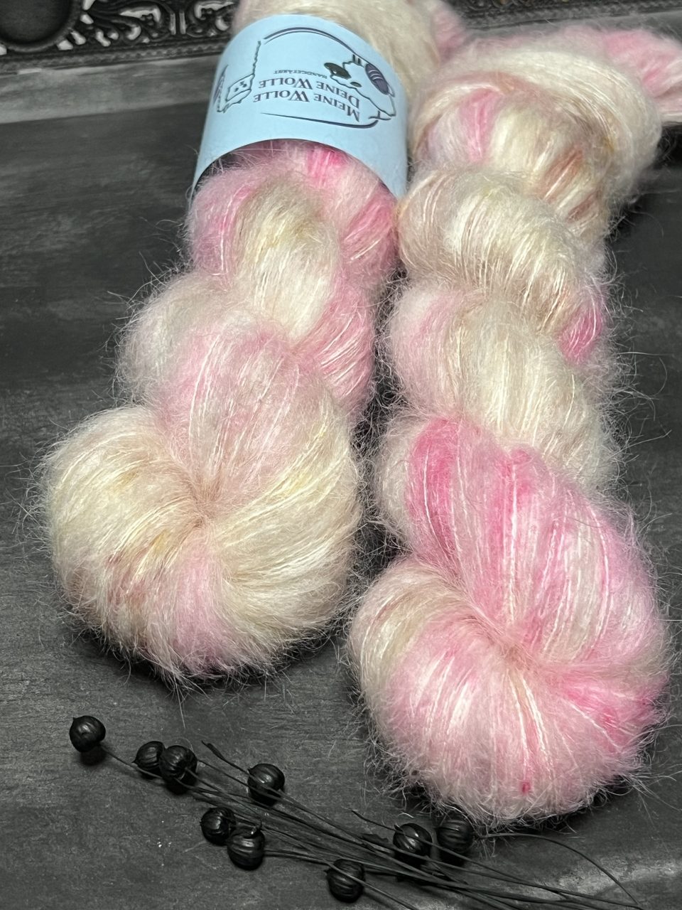 Federleicht Baby Suri|Seide 50 g - Lina – Bild 2